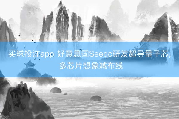 买球投注app 好意思国Seeqc研发超导量子芯, 多芯片想象减布线
